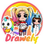 Drawely-How-To-Draw-Cute-Girls-and-Coloring-Book-For-PC
